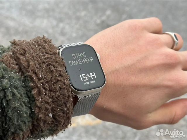 Apple Watch S9 (45mm Silver) Новые + Гарантия