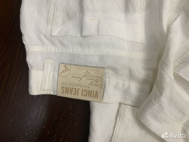 Штаны хлопковые 100% Vinci Jeans