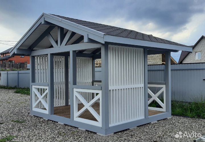 Эко Беседка 3*4