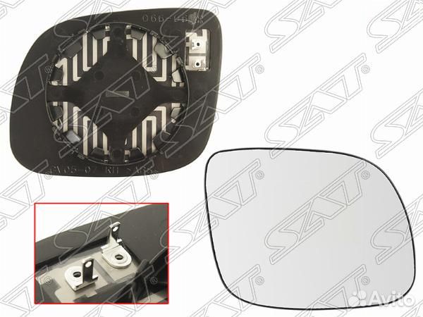 Полотно зеркала skoda octavia 96-10 RH сферическое