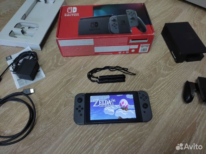 Nintendo Switch Rev 2 Прошитая Чип 160gb