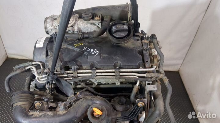 Двигатель Seat Leon 2 BXE 1.9 Дизель, 2008