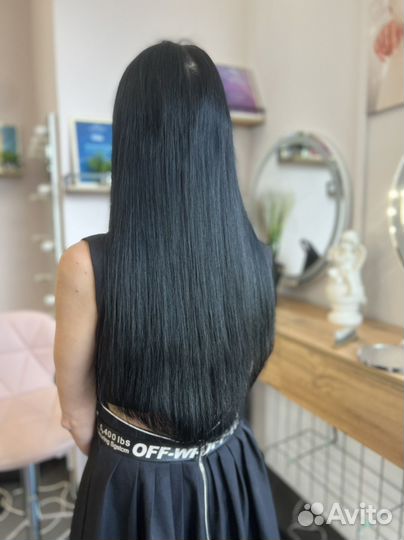 Микро, нано наращивание волос