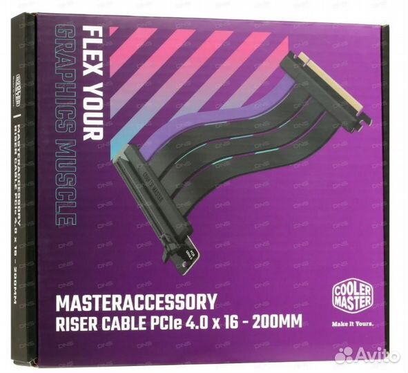 Райзер для видеокарты Cooler Master Riser Cable PC