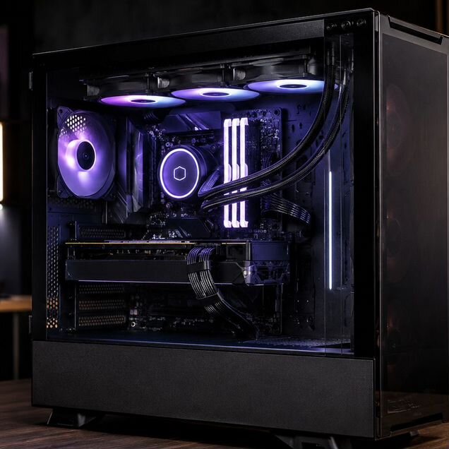 Игровой пк — Ryzen 7 7800X3D / RTX 4070 / SSD