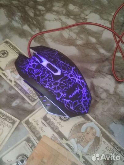 Мышь проводная игровая playmax