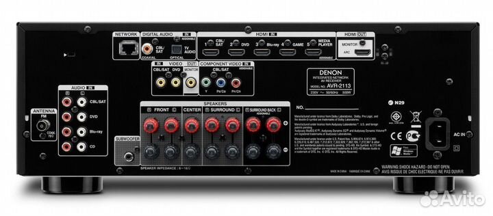 AV-ресивер Denon AVR-2113 (Japan) black