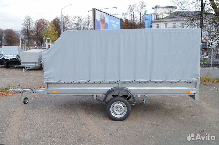 Прицеп koira 3.5х1.5 на колесах R13