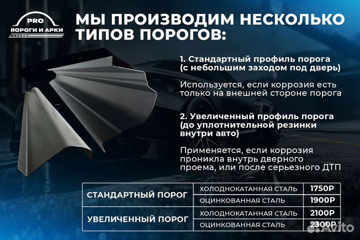 Ремонтные арки на тагаз Tager