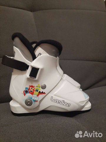 Детские горнолыжные ботинки 17,5 см