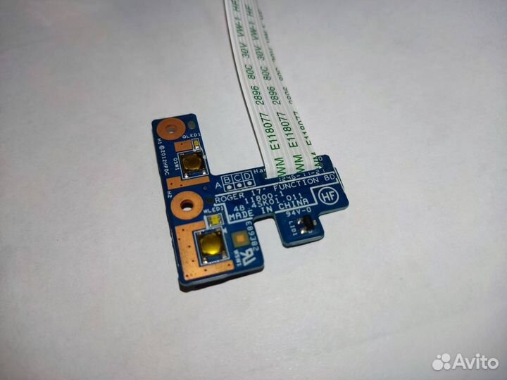 Плата кнопки вкл HP ProBook 4740S