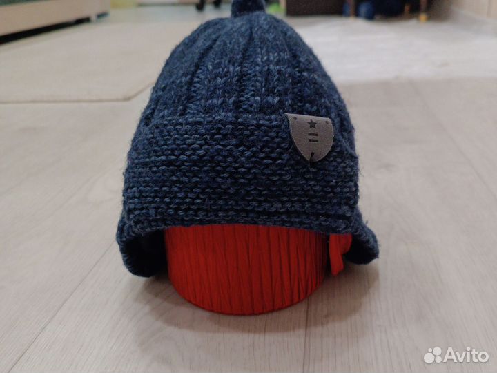 Шапка для мальчика на флисе