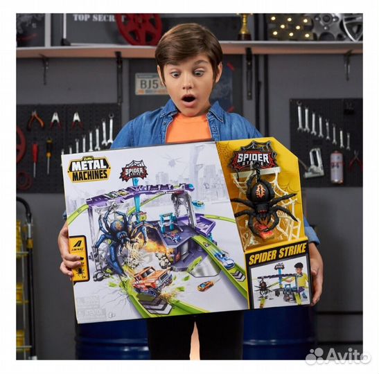 Гоночный трек Metal Machines Spider Strike 6725