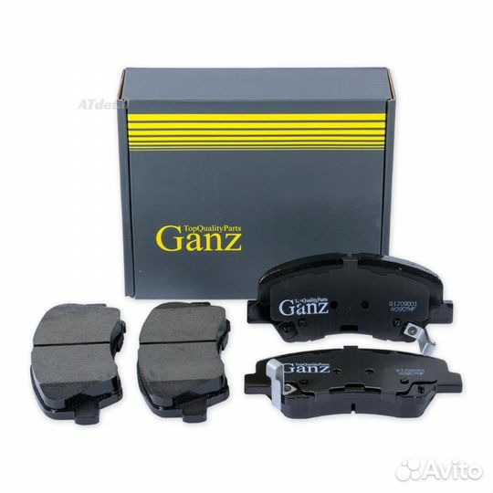 Колодки передние hyundai Solaris 10- GIJ09001