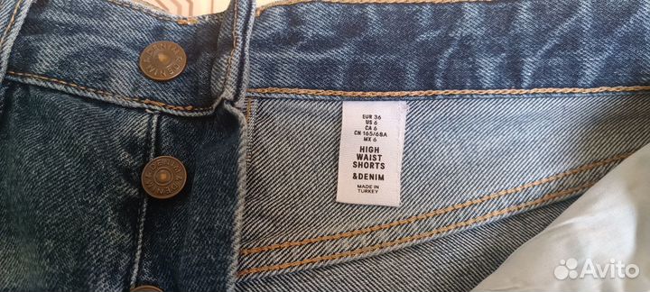 Шорты джинсовые р. 36