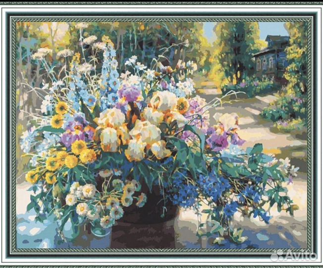 Алмазная мозаика на подрамнике новая