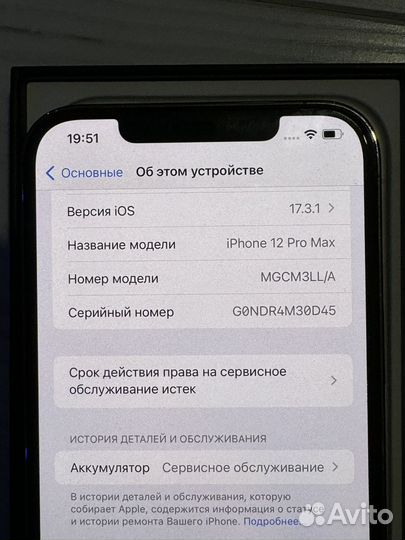 iPhone 12 Pro Max, 256 ГБ