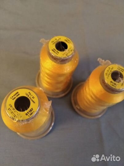 Липучка (велкро), нити вышивальные, грета