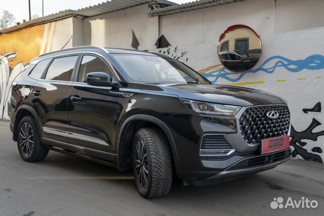 Пороги выдвижные на Cherry Tiggo 8 Pro