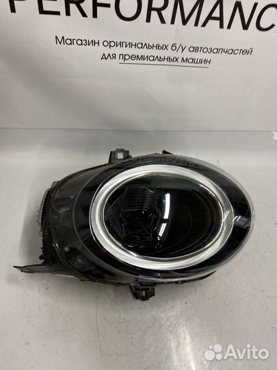 Mini cooper F55 Black LED фара правая Рестайлинг