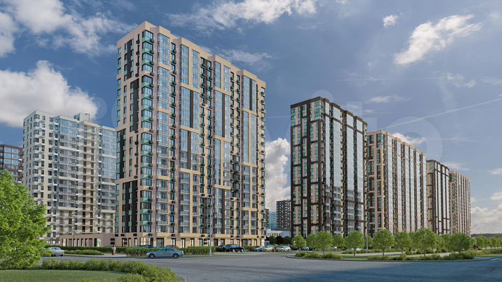 Квартира-студия, 24,8 м², 6/21 эт.