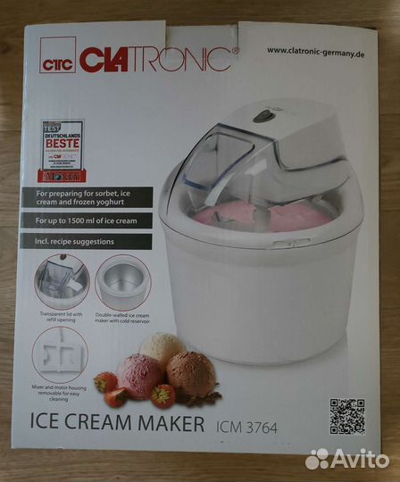 Мороженица Clatronic ICM 3764
