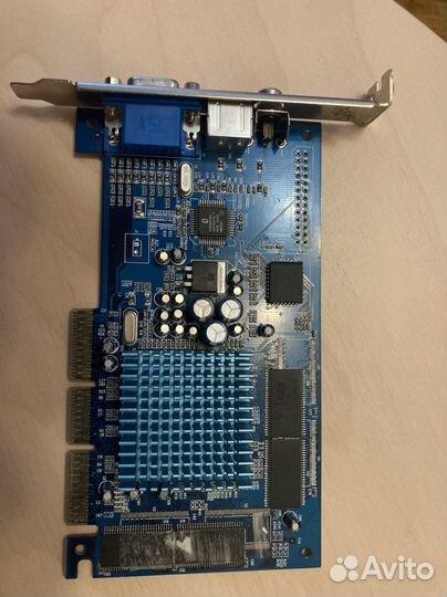 Видеокарта mx400 64m