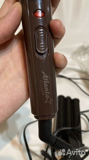 Щипцы широкие для завивки и укладки волос стайлер