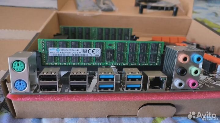 Комплект Intel 12 ядер\DDR4 32GB\X99 (i7-10700)