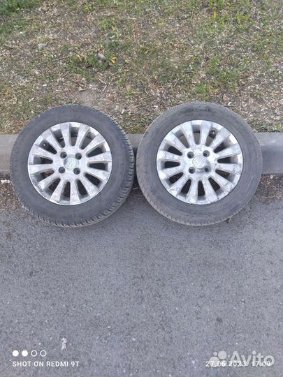 Литые диски r14 4x100 бу