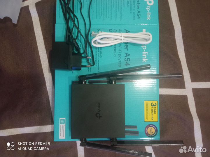 Wi fi роутер двухдиапазонный tp link archer a54