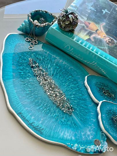 Подарочный набор из эпоксидной смолы