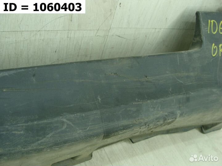 Накладка порога правого Chevrolet Orlando