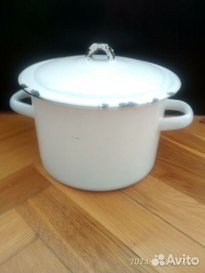 Кастрюля эмалированная 3 литра