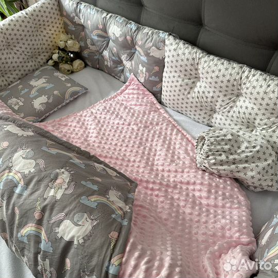 Бортики подушки новые