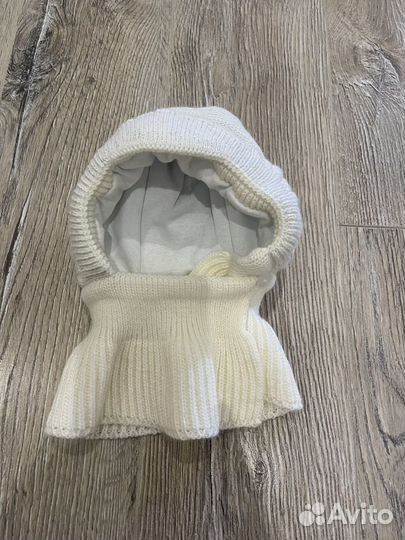 Шапка шлем на грудничка