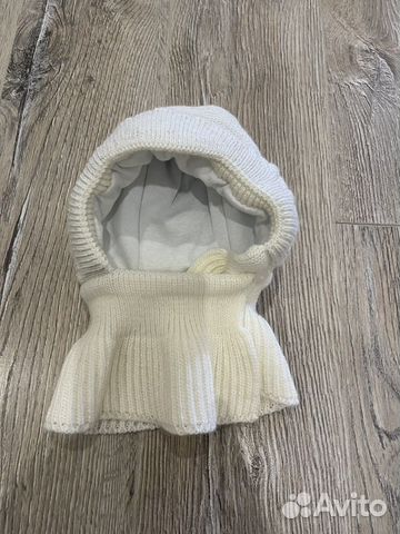 Шапка шлем на грудничка