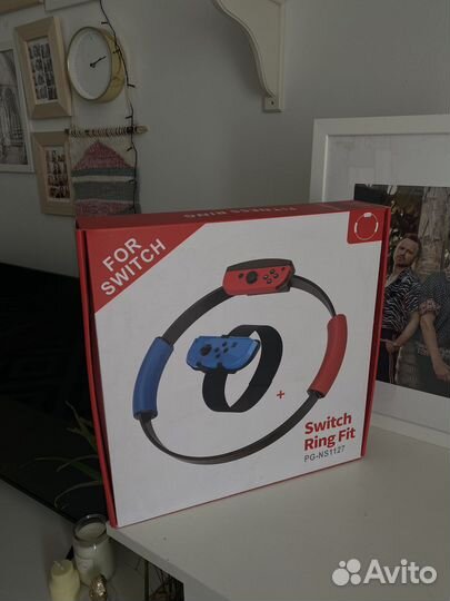 Nintendo switch ring fit (fitness ring)