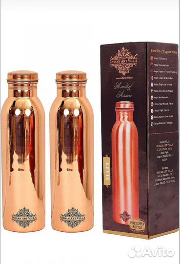 Бутылка медная