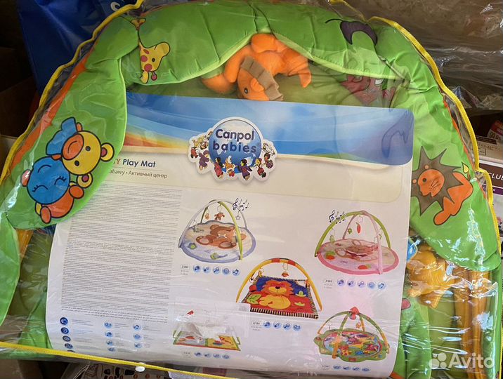 Развивающий коврик Canpol babies новый