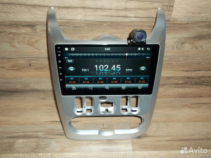 Магнитола Renault Logan Android с камерой