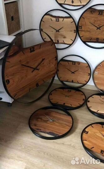 Часы в стиле лофт