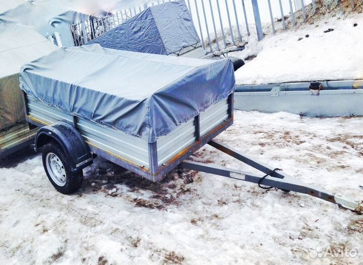 Автомобильный прицеп Русич модель 20.13. Кузов 2 м