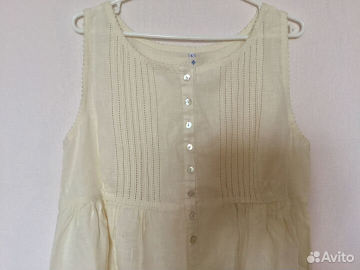 Платье льняное