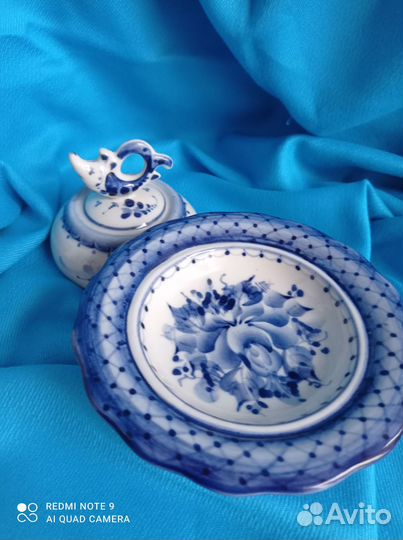 Икорница. Гжель