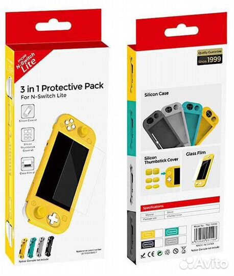 Switch Lite Набор 3 в 1 Protective Pack Dobe