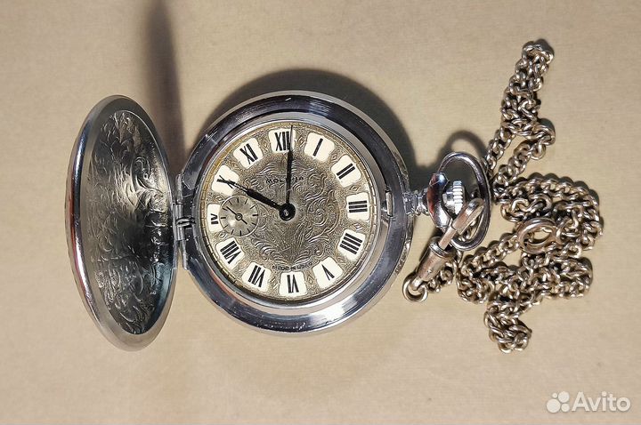 Часы карманные молния