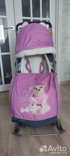 Коляска санки Ника 7-2