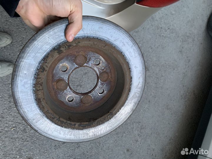 Диск тормозной задний kia rio 3