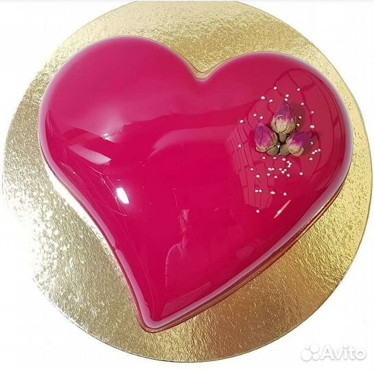 Формы силиконовые Silikomart Paradise и Сердце